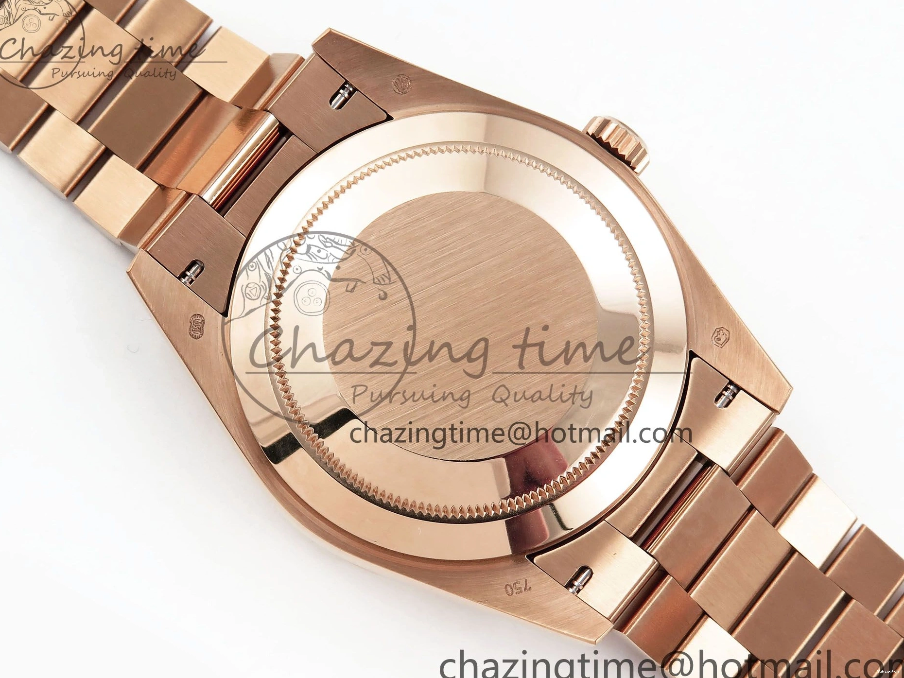 President Date JDF Stick Dial on V3 Steel 904L Bracelet Weight) RG Day (Gain 40 RG VR3255 0116